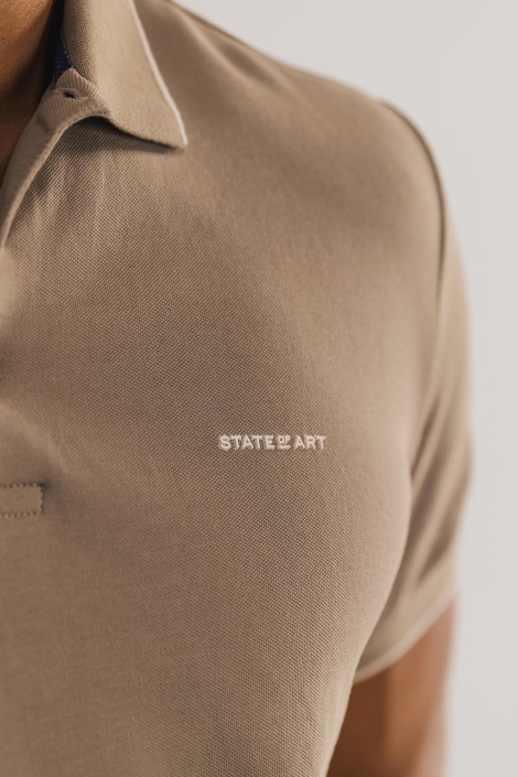State of Art poloshirt piqu? ss p
